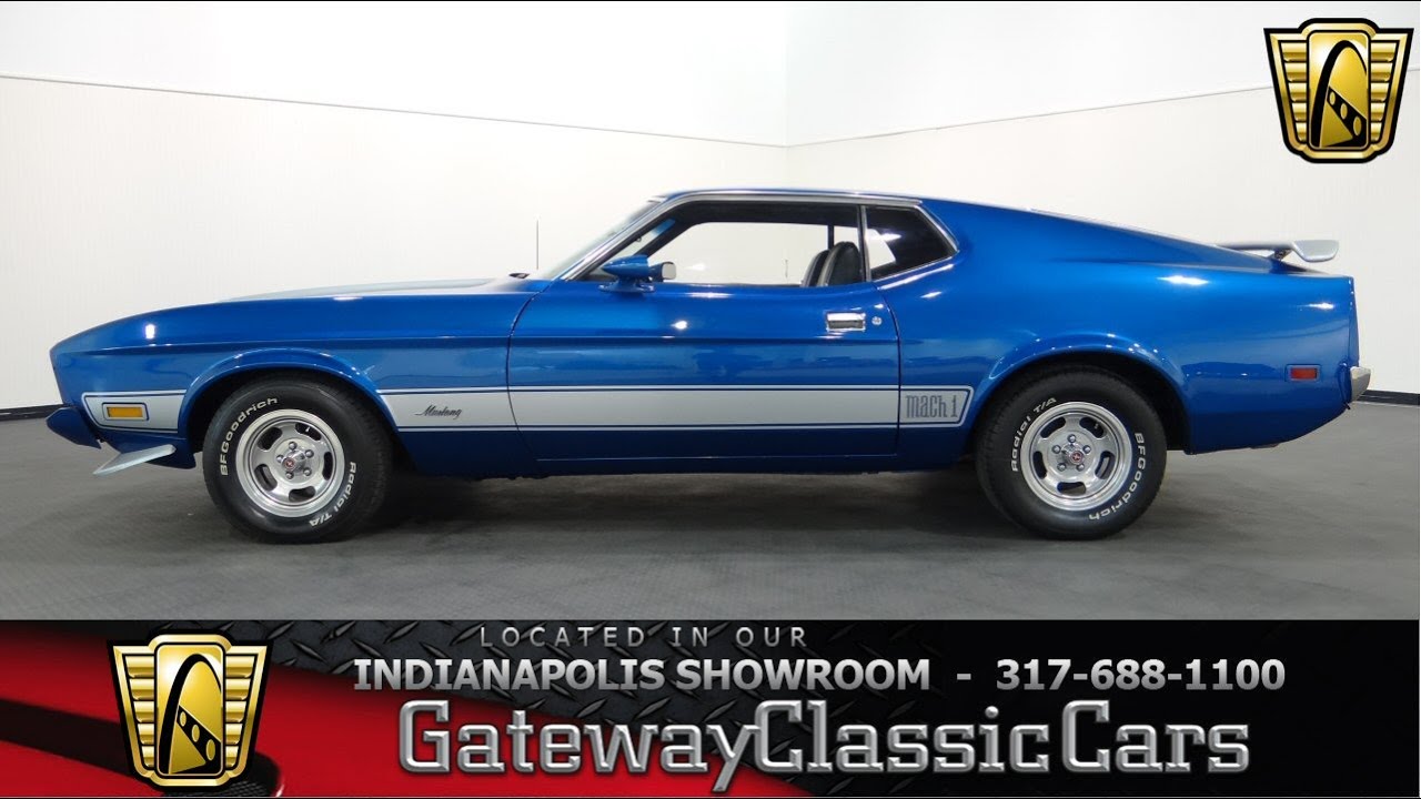 1973 Ford Mustang Mach 1 - Gateway Classic Cars Indianapolis - #579NDY