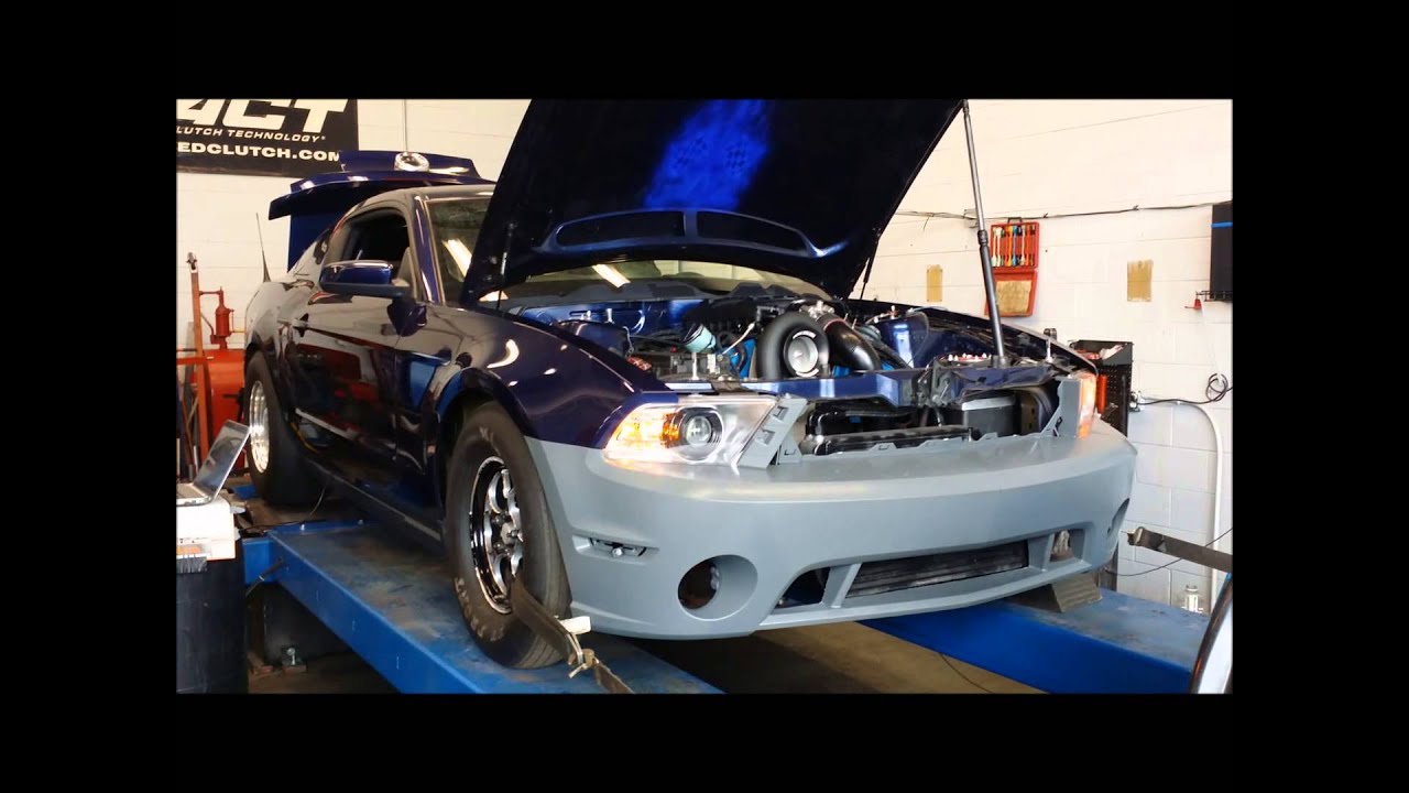 Vortech TI Trim Coyote Supercharger Initial Dyno Run