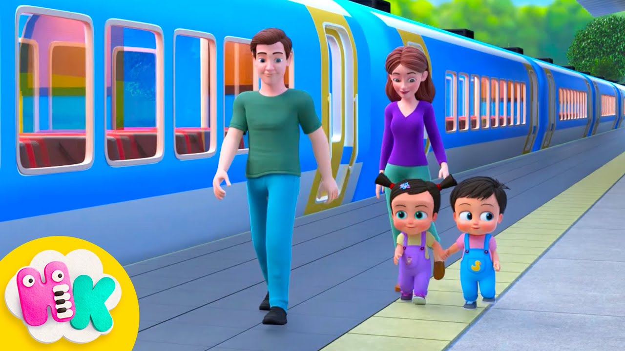 Pieseň o vlaku 🚆 Piesne o vozidlách 🚂 Pesničky pre Deti | HeyKids