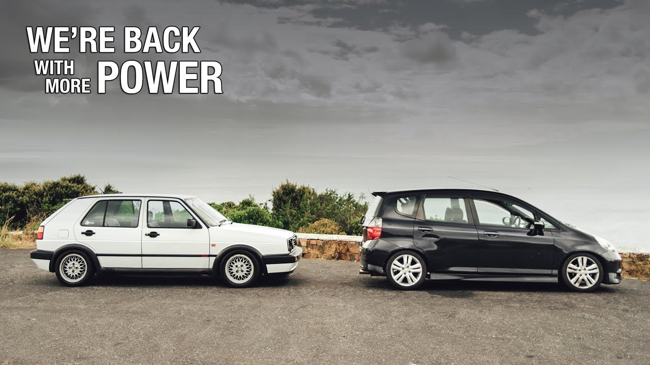 Mountain pass POV drive - 1.8T Mk2 Golf & K swapped Honda Jazz | Red hill road