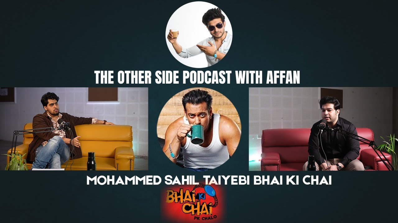 Mohammed Sahil Taiyebi Bhai ki chai PROMO The Other Side Podcast with Affan | Lakhotia College