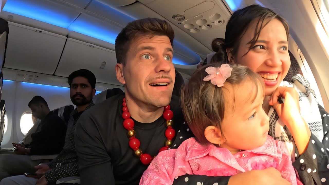 Elina's First Flight ✈️😍