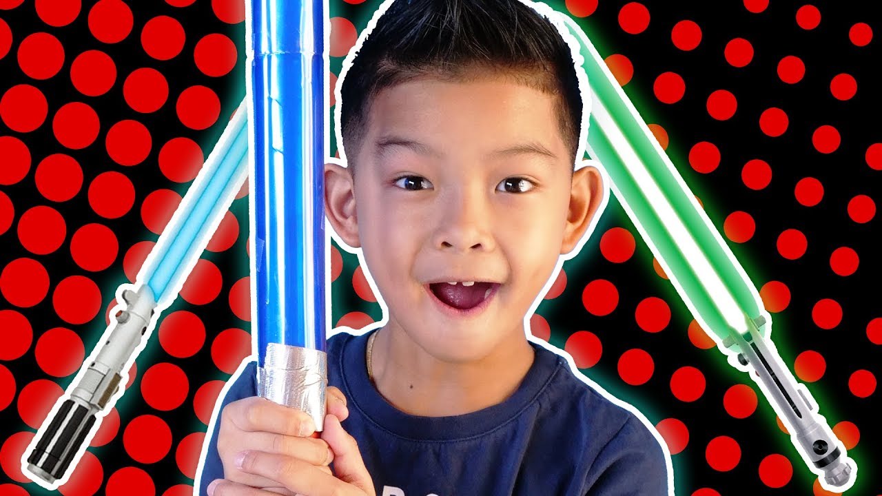DIY LIGHTSABER! Kids How-to ~ Star Wars arts and crafts for kids! ~ pocket.watch jr.