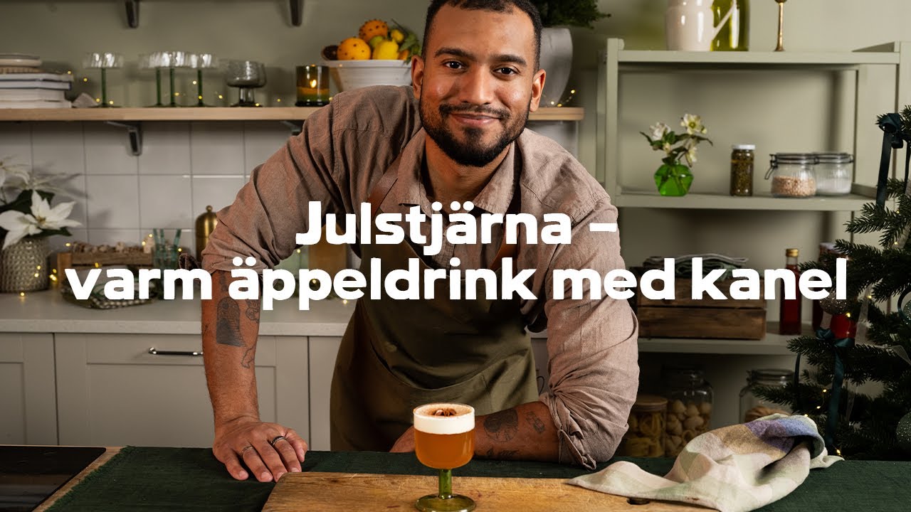 Julstjärna – varm äppeldrink med kanel
