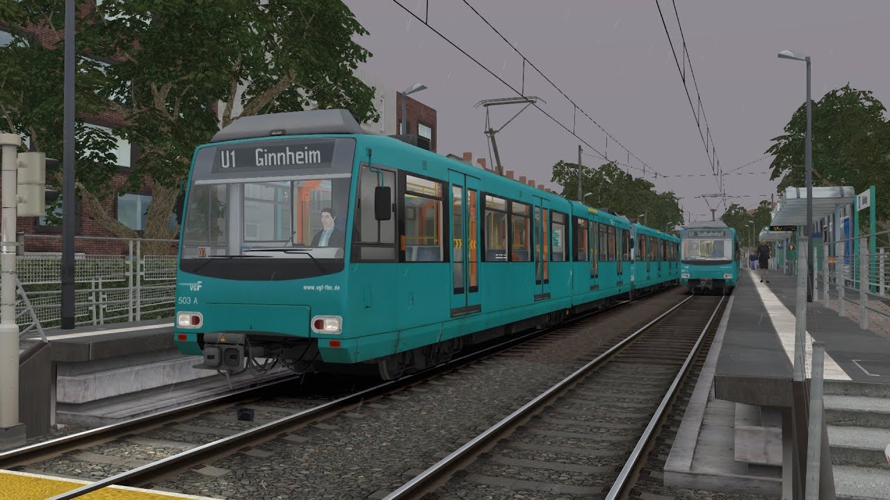 Train Simulator Classic Frankfurt U-Bahn - U1 to Ginnheim (Siemens Duewag)