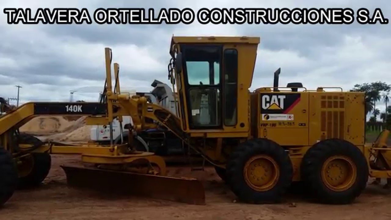 Funcionamiento de Controles de la Máquina - CAT 140K