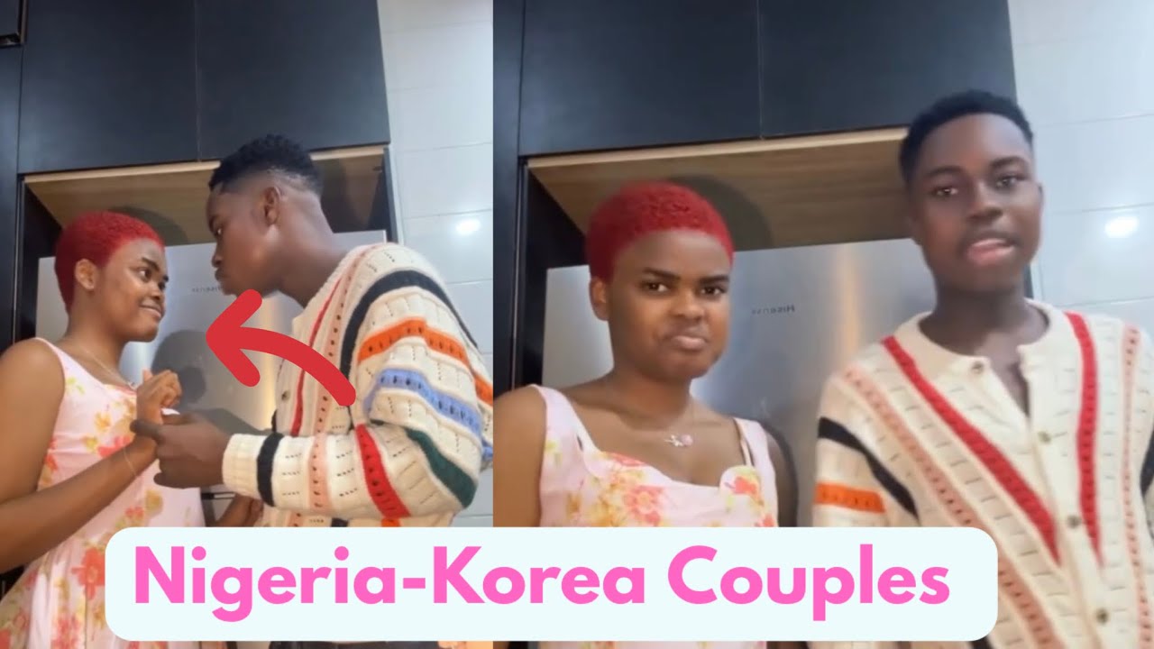 Korean Couples in Nigeria 😀😀(Peller and Jarvis )