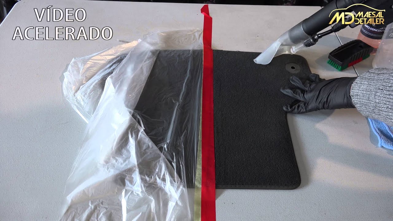 Limpiar alfombrillas coche con medios profesionales - maesaldetailer.es