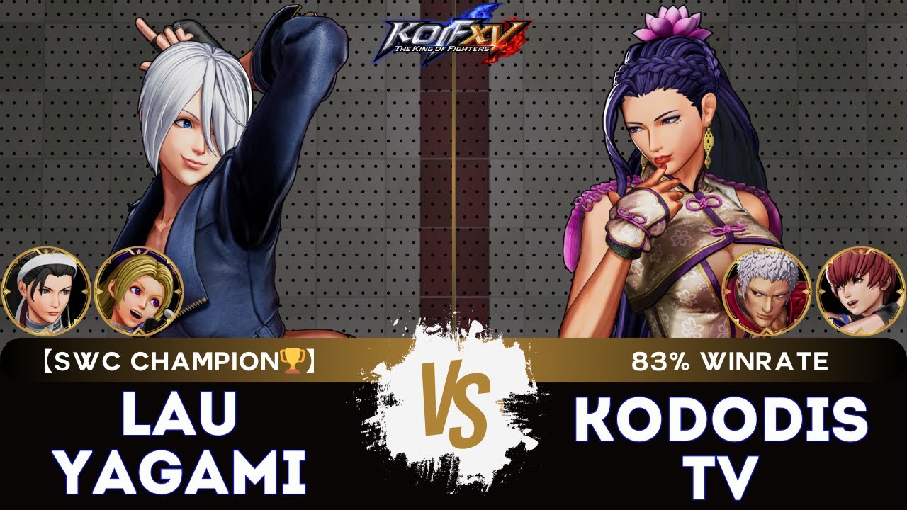 KOF XV ▰ LAUYAGAMI (Ángel/Hinako/Chizuru)  🆚 KODODIS TV (Luong/O.Yashiro/Chris)🎞️Replay Match - 1/26