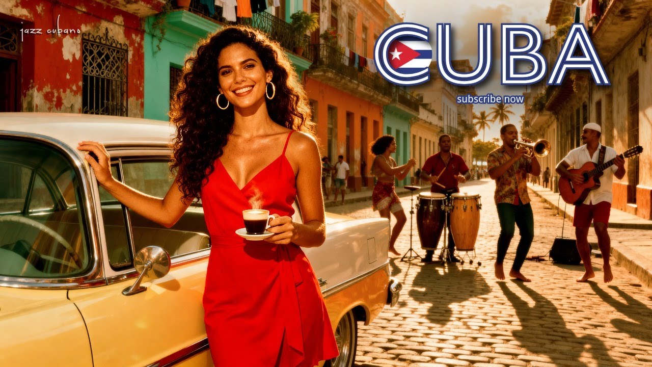 Golden Hour in Havana • Feel-Good Cuban Jazz & Soul
