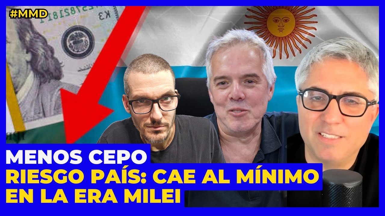 BCRA RELAJA EL CEPO -  CAE EL RIESGO PAÍS CON MILEI I Maxi Montenegro #MaxiMediodía