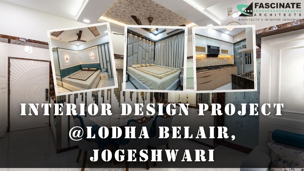 3 BHK Interior Design Project @ Lodha Belair, Jogeshwari, Mumbai by @fascinatearchitects9029