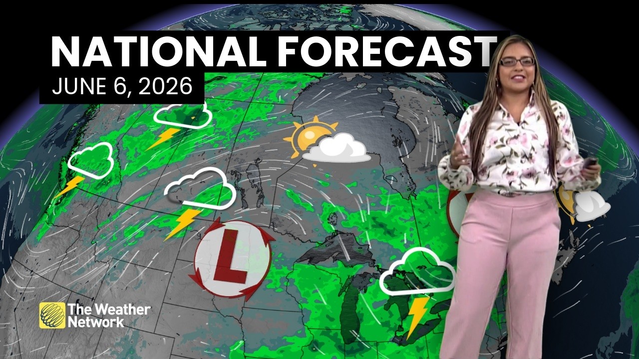Canada's National Forecast - June 6, 2026 | #weatheram