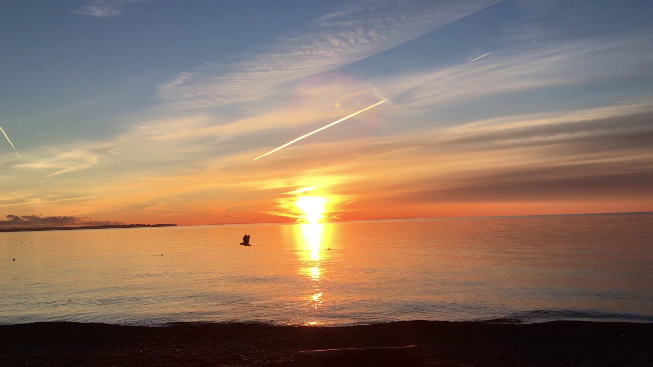 Chilly Hazy Sunrise 4k  Real-Time (Nov 4, 2018)