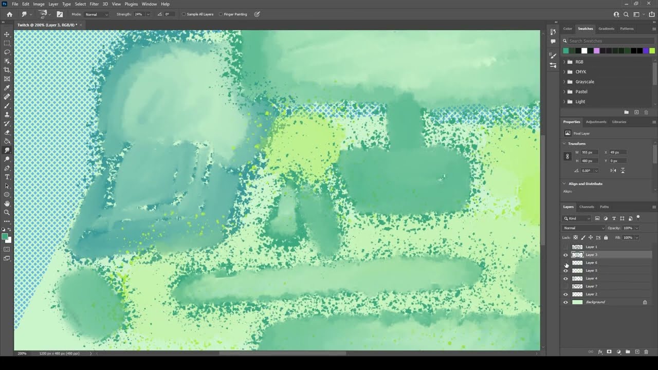 Twitch and Youtube Banner Timelapse: BinxOffDuty Placeholder Banner
