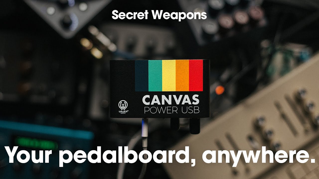 Powering EVERYTHING from a battery pack?? Walrus Audio Canvas Power USB