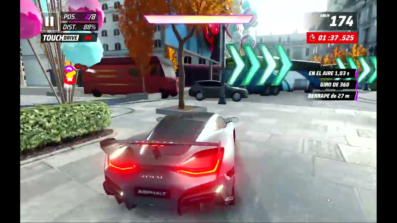 Asphalt Legends   Carreras