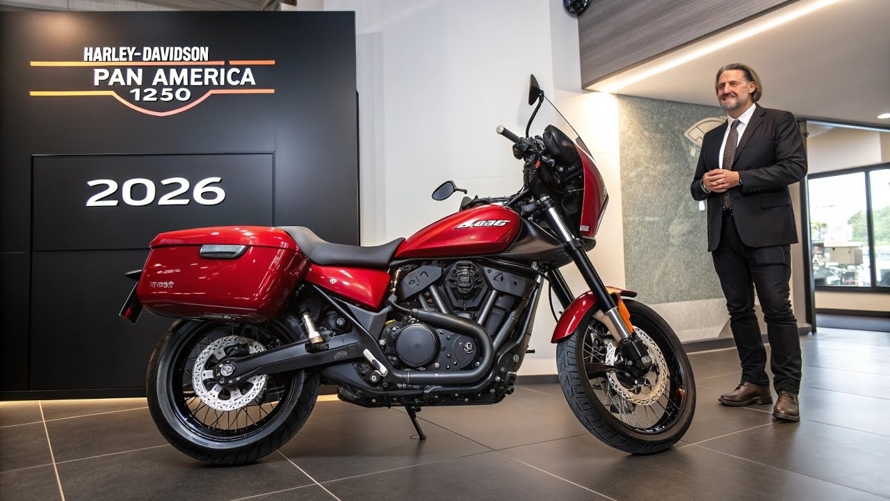 Представлен Harley-Davidson Pan America 1250 2026 года! Приключения нового уровня уже здесь! 🔥🚨 |...