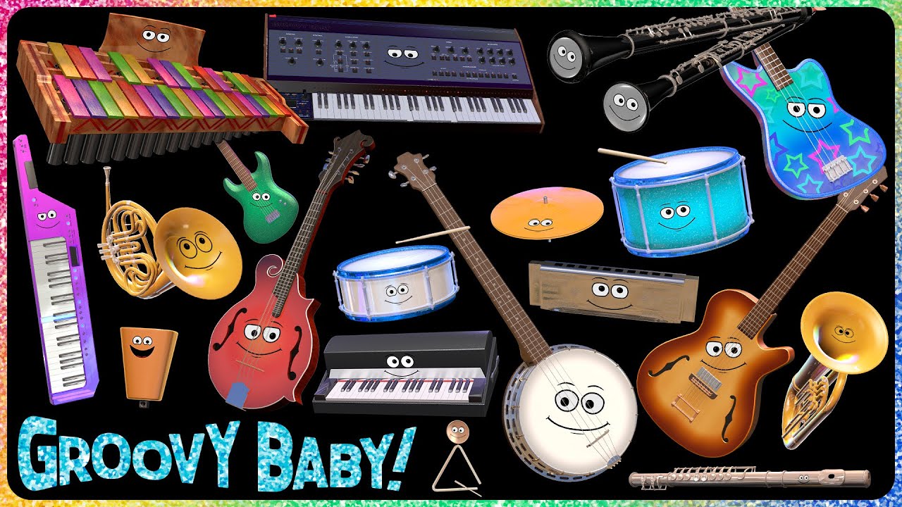 One Hour of Baby Sensory Music Videos! – Part 1 – Groovy Baby Compilation