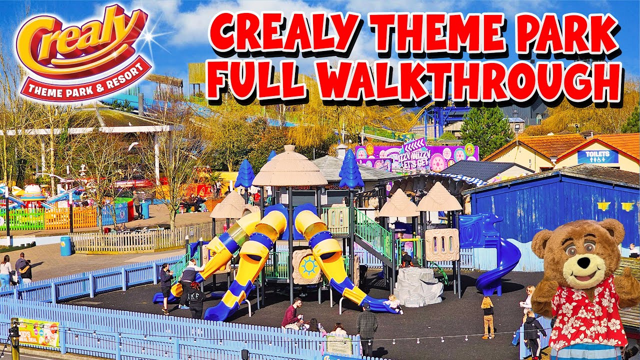 Crealy Theme Park Tour | Every Area, Ride and Attraction (March 2025) [4K]