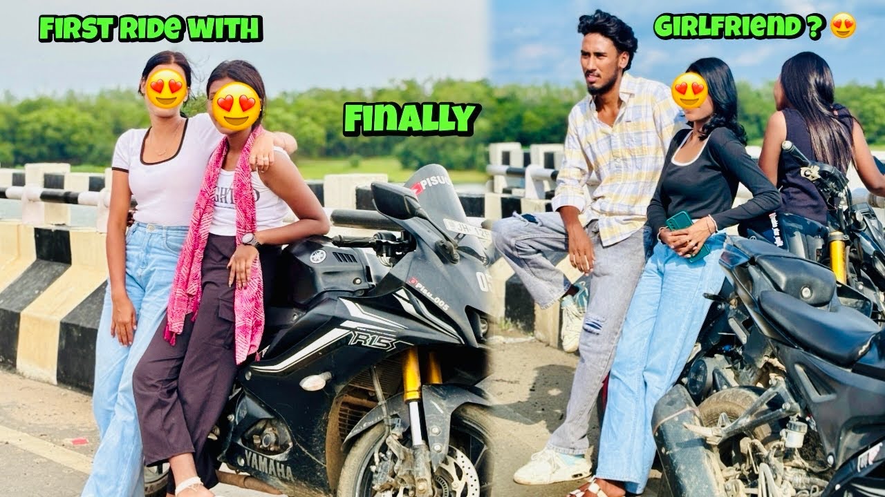 First Ride With My Girlfriend 😍|| Ye Ladki Kya Bol Di Ajj 🤭