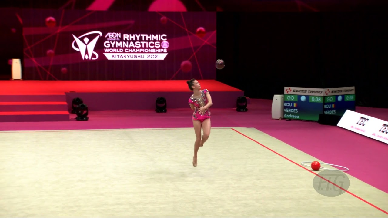 VERDES Andreea (ROU) - 2021 Rhythmic Worlds, Kitakyushu (JPN) - Qualifications Ball