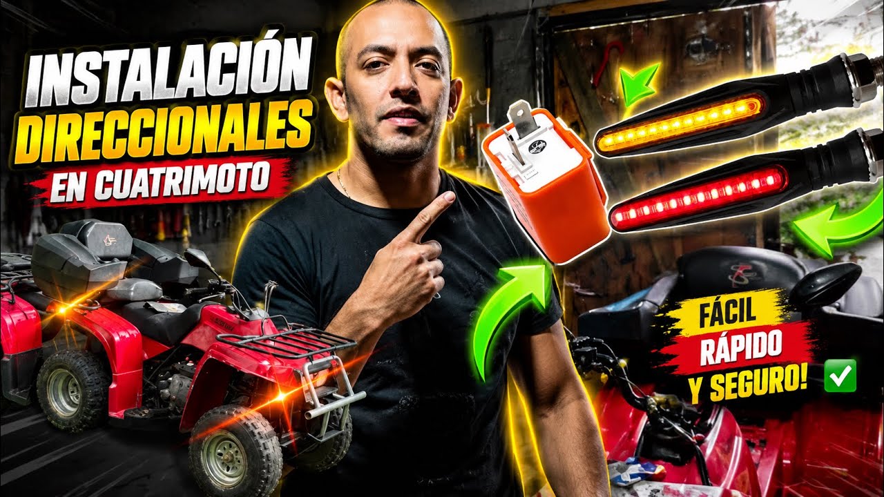 LUCES DIRECCIONALES PARA CUATRIMOTO