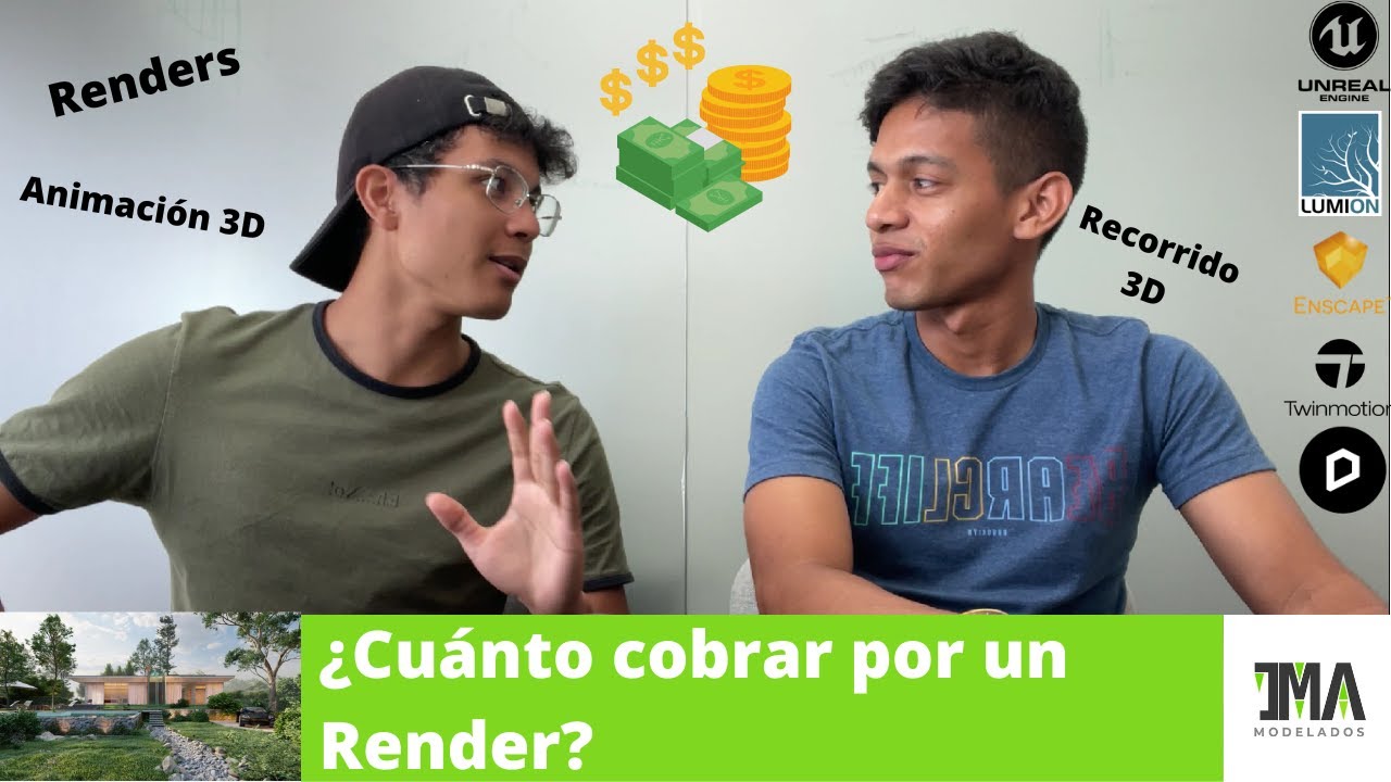 &iquest;Cu&aacute;nto cobrar por un render?/&iquest;Cu&aacute;nto cobrar por una animaci&oacute;n 3D?// Renders Lumion/Unreal/Enscape..