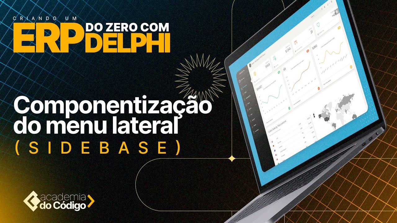 Criando um ERP no Delphi #2 - Componentiza&ccedil;&atilde;o do menu lateral (SideBase)