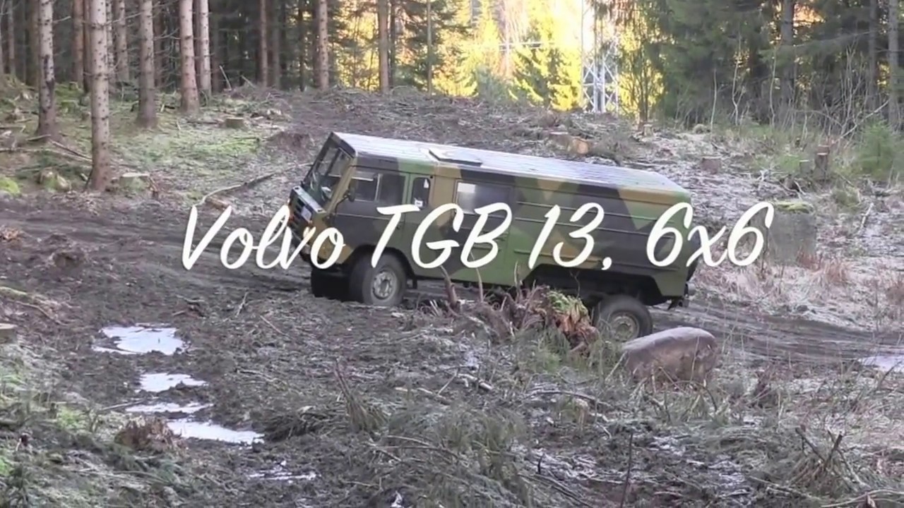 Driving more Volvo tgb 13, 6x6