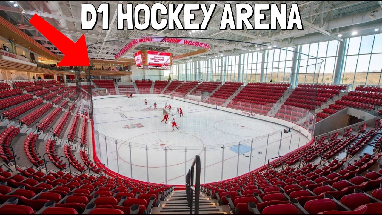 The Weirdest College Hockey Arenas in America (D1)