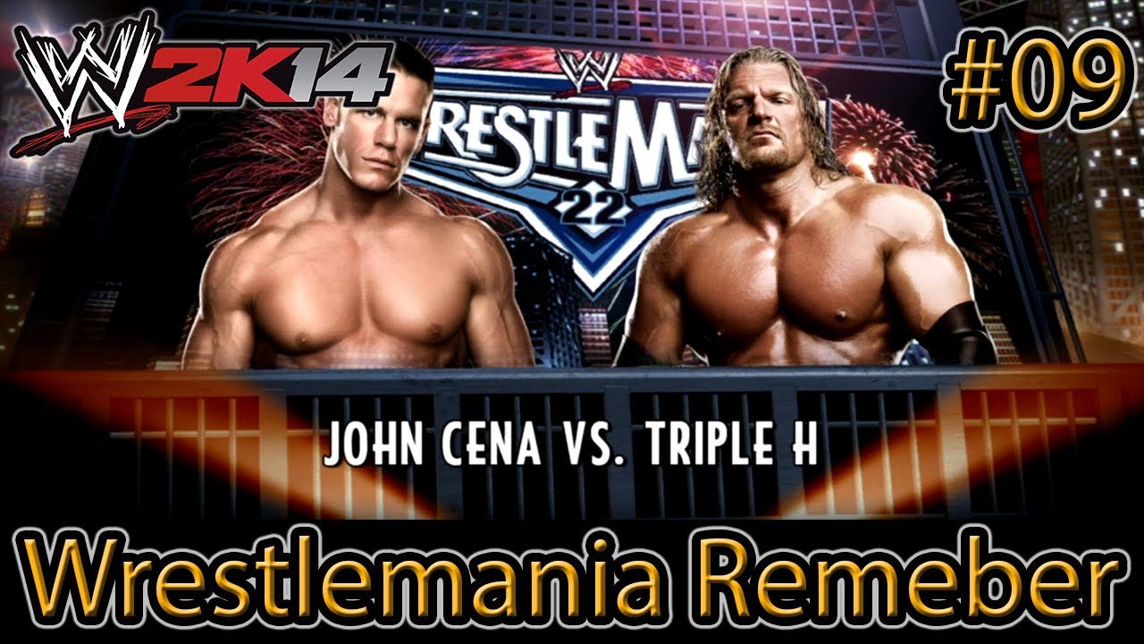 WWE 2K14 - Wrestlemania Remember: John Cena vs Triple H - Wrestlemania 22