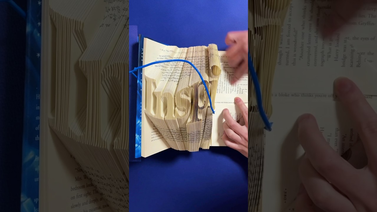 Book Folding; Inspire(ASMR)