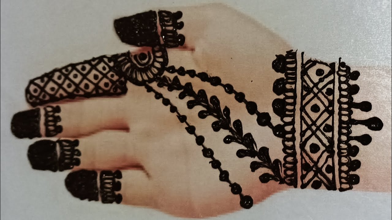 Mehandi ka design simple| Mehandi ka new design   #mehndi #easymehndi #simplemehndi #mehndidesign 