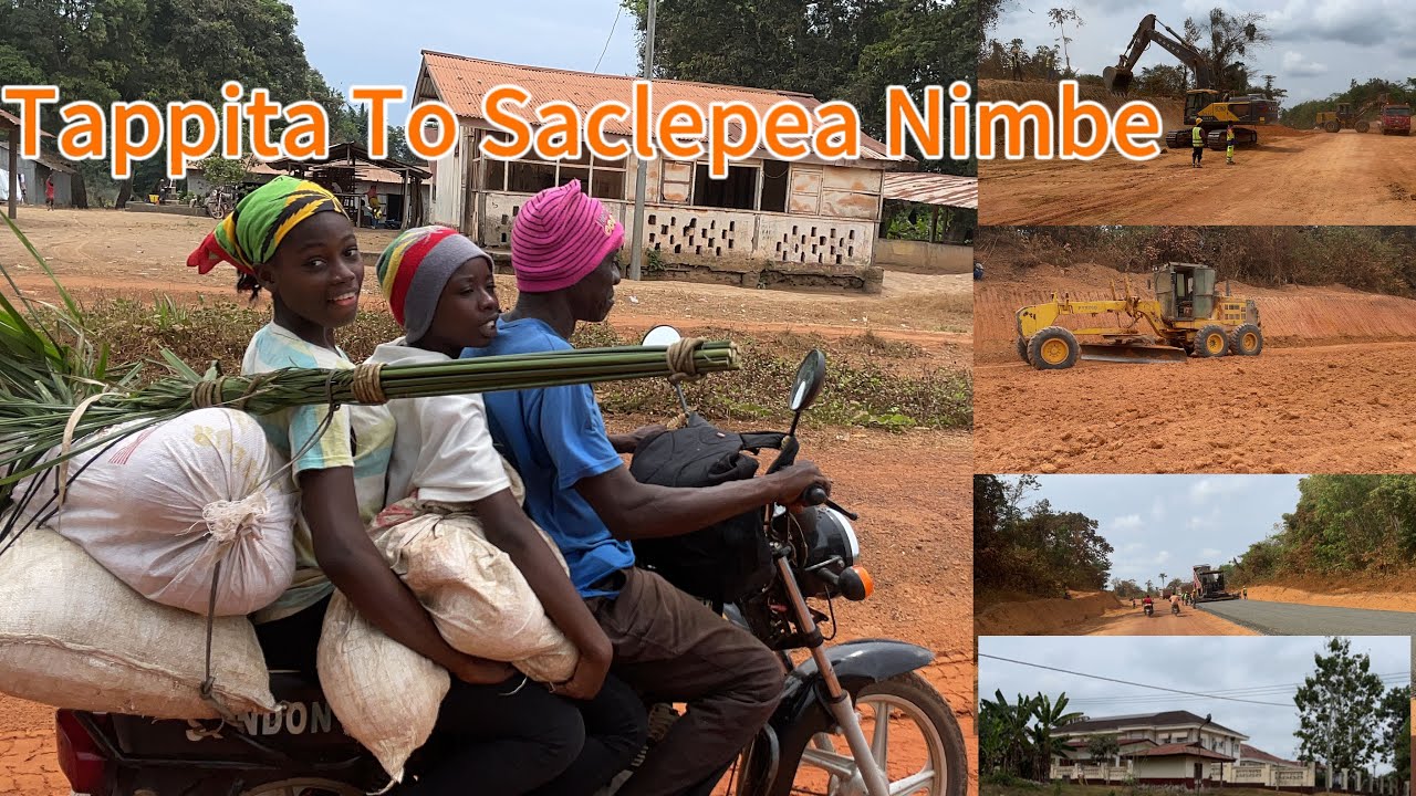 Tappita to Saclepea Road Construction in Nimbe County 🇱🇷