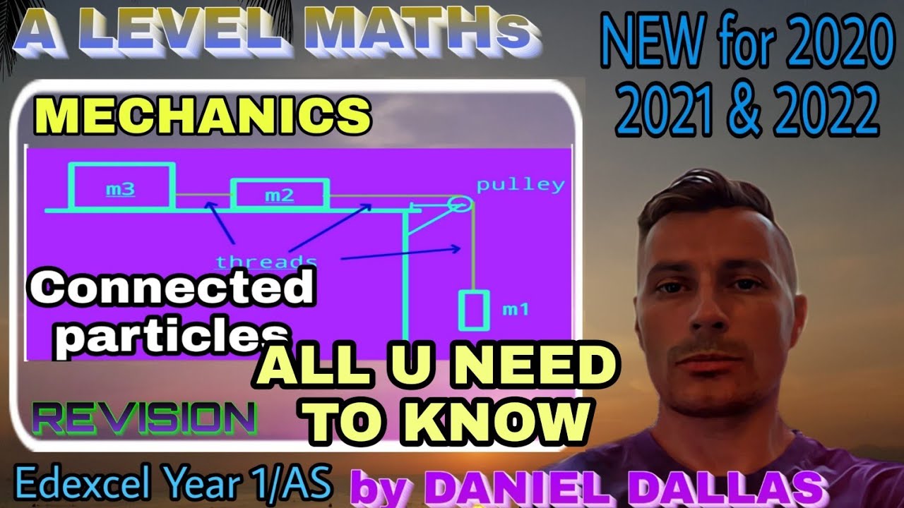 📢🌏 FORCES AND MOTION CONNECTED PARTICLES ALevel MATHS MECHANICS 👍