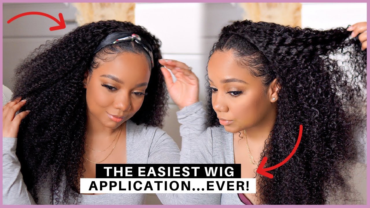 WAIT! IS A 3/4 WIG BETTER THAN A HEADBAND WIG?! | MY FASTEST INSTALL😱ft. NADULA HAIR
