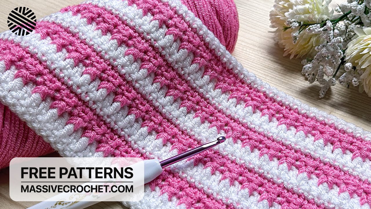 SUPER EASY & QUICK Crochet Pattern for Beginners! ⚡️ 💖 COMPELLING Crochet Stitch for Baby Blanket