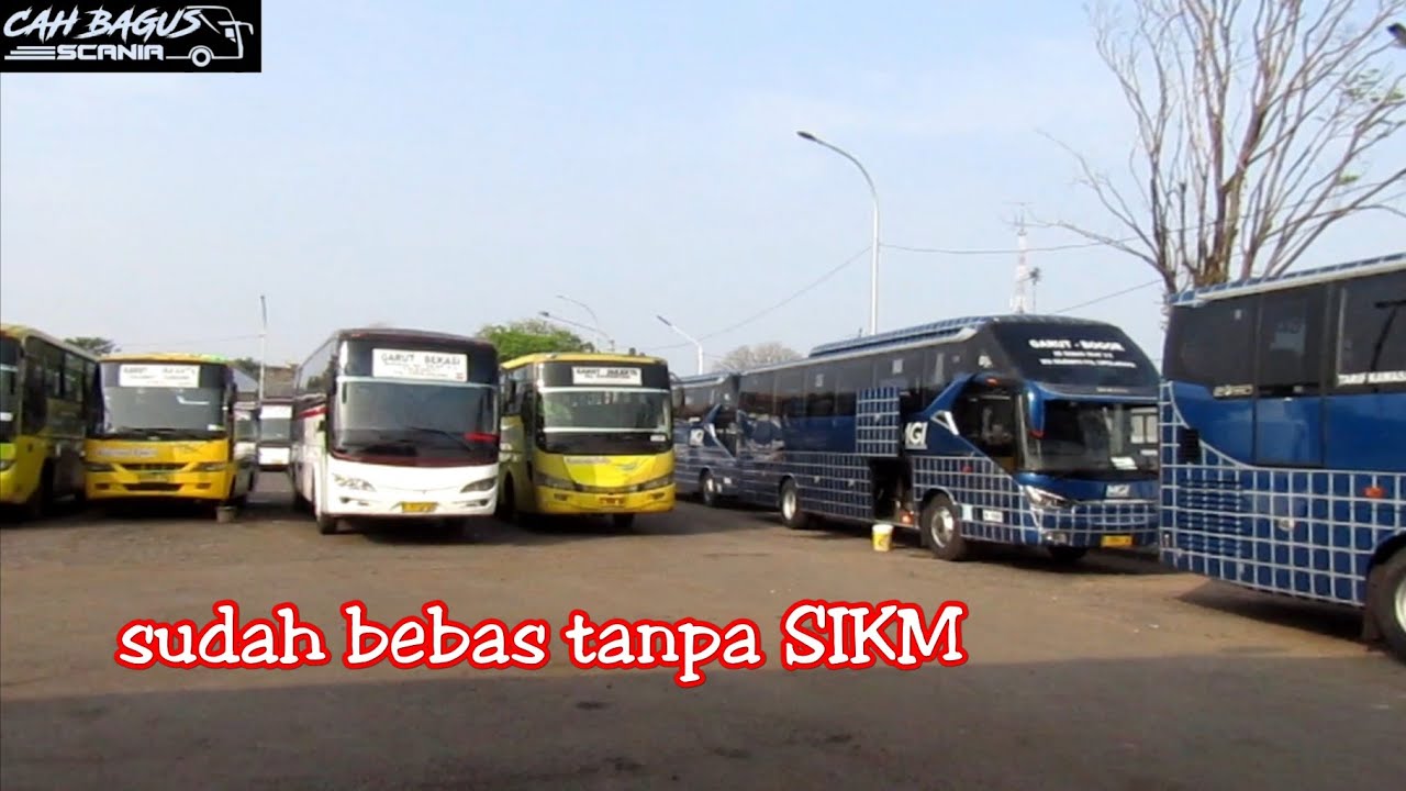 New normal | aktifitas weekend terminal Guntur GARUT dipadati BUS priangan