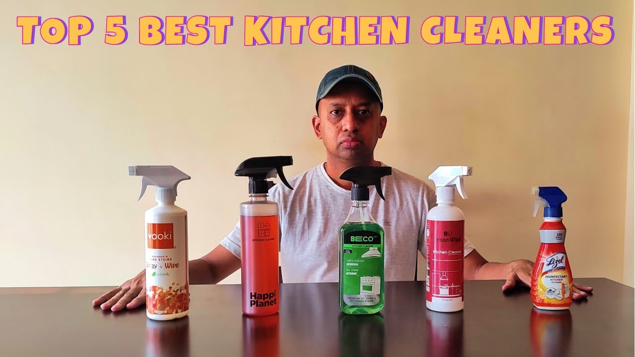 Top 5 Best Kitchen Cleaners | best kitchen cleaner spray | Kitchen Cleaners That Make Cleaning Easy