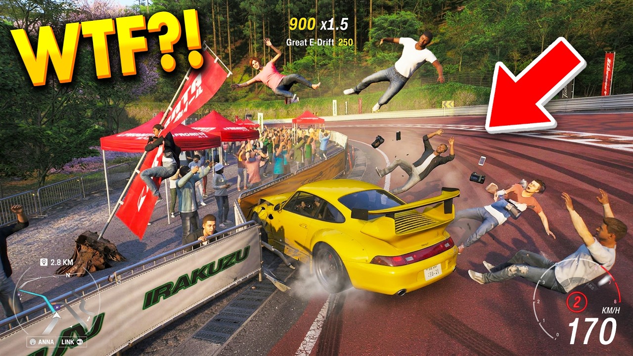 FORZA HORIZON 6: WTF и смешные моменты #2
