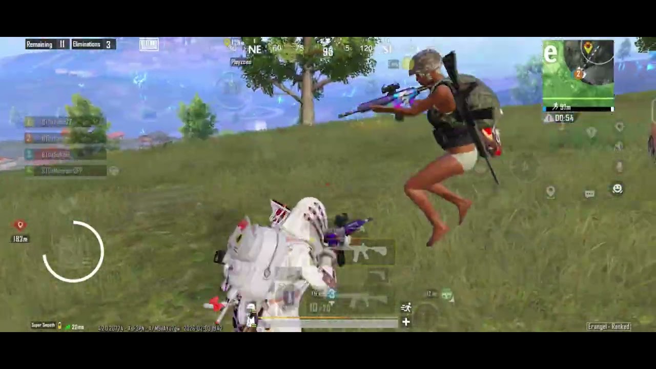 Chicken dinner pov || Perfect coordination and rotations🫠