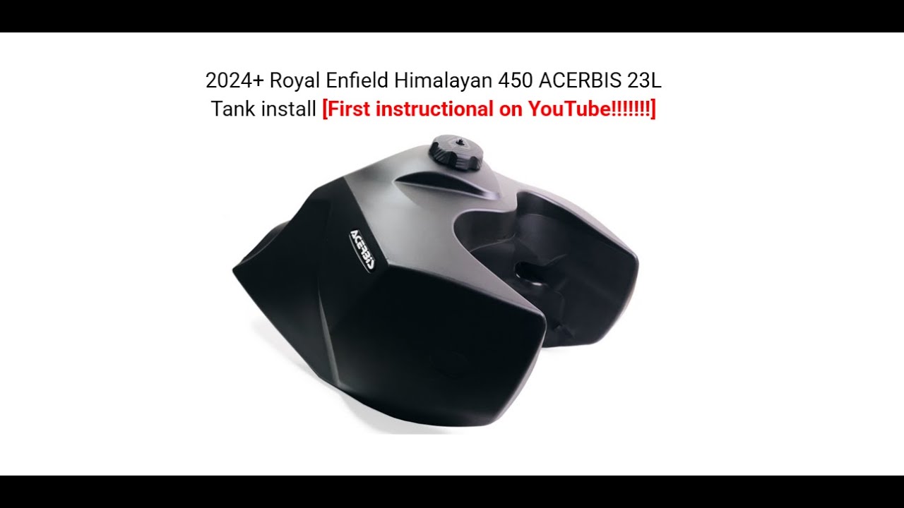 Royal Enfield Himalayan 450 Gets a 6.07-Gallon Fuel Tank! | UNIT Garage Install & Weight Breakdown