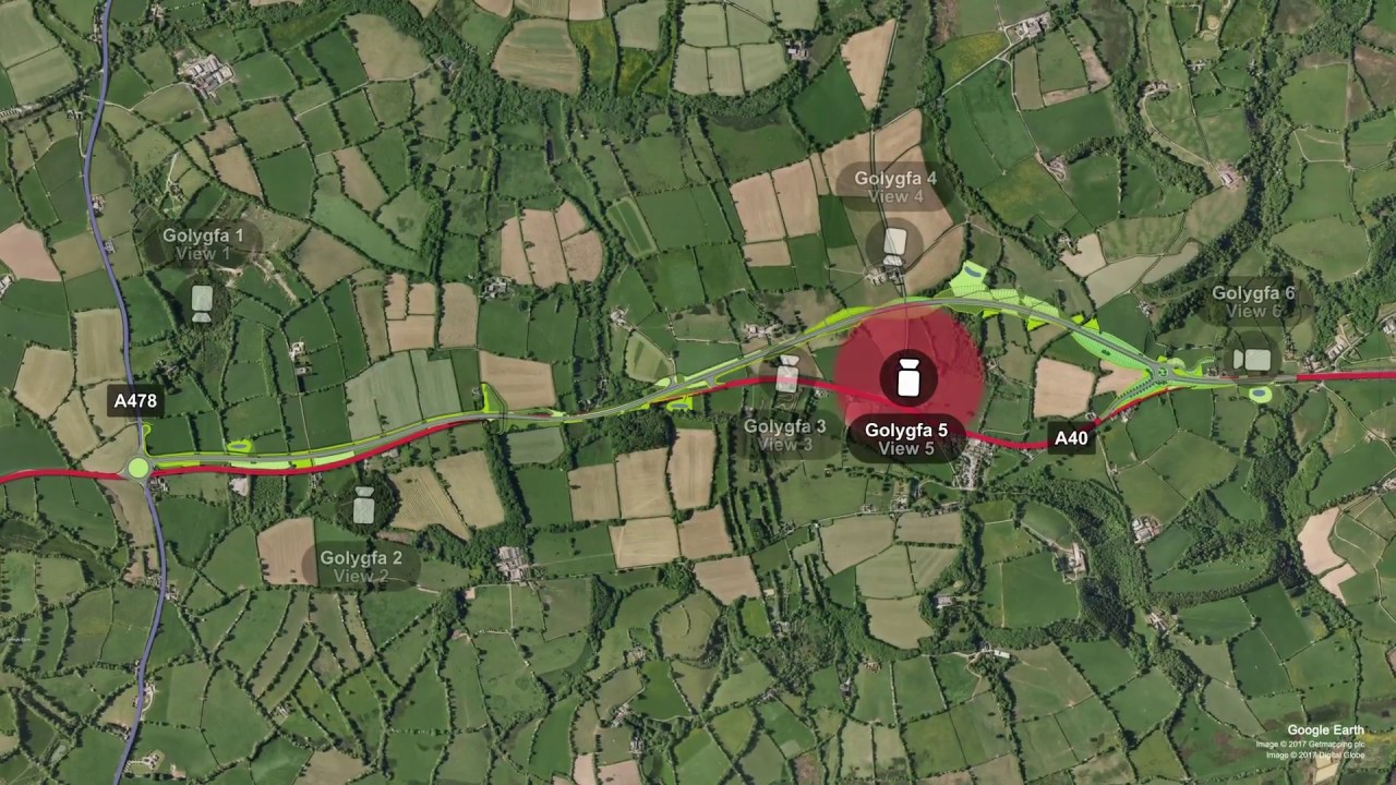 A40: Llanddewi Felffre i Penblewin | A40: Llanddewi Velfrey to Penblewin