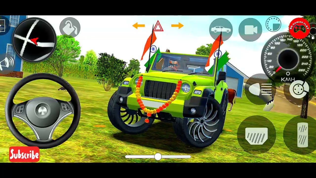 Modified Mahindra Thar Car Games: Indian Cars (Gadi Wala Game) - Car Game Android Gameplay 2026 