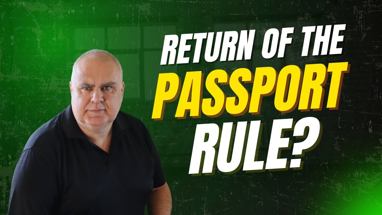 DV Lottery Greencard | They want to bring back the PASSPORT Rule!!!
