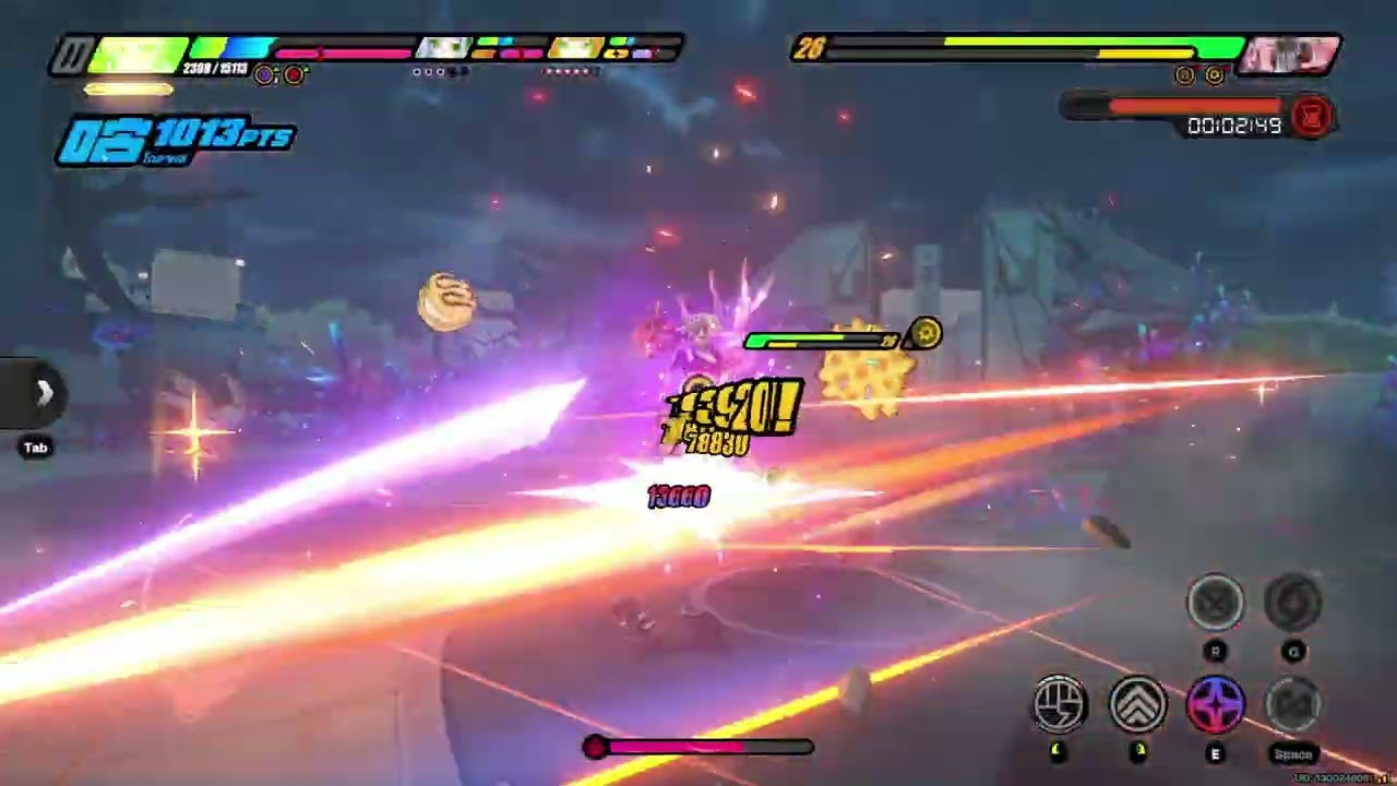 Alice Yuzuha Vivian on Ether Activity 15/15 Hollow Zero | ZZZ Gameplay