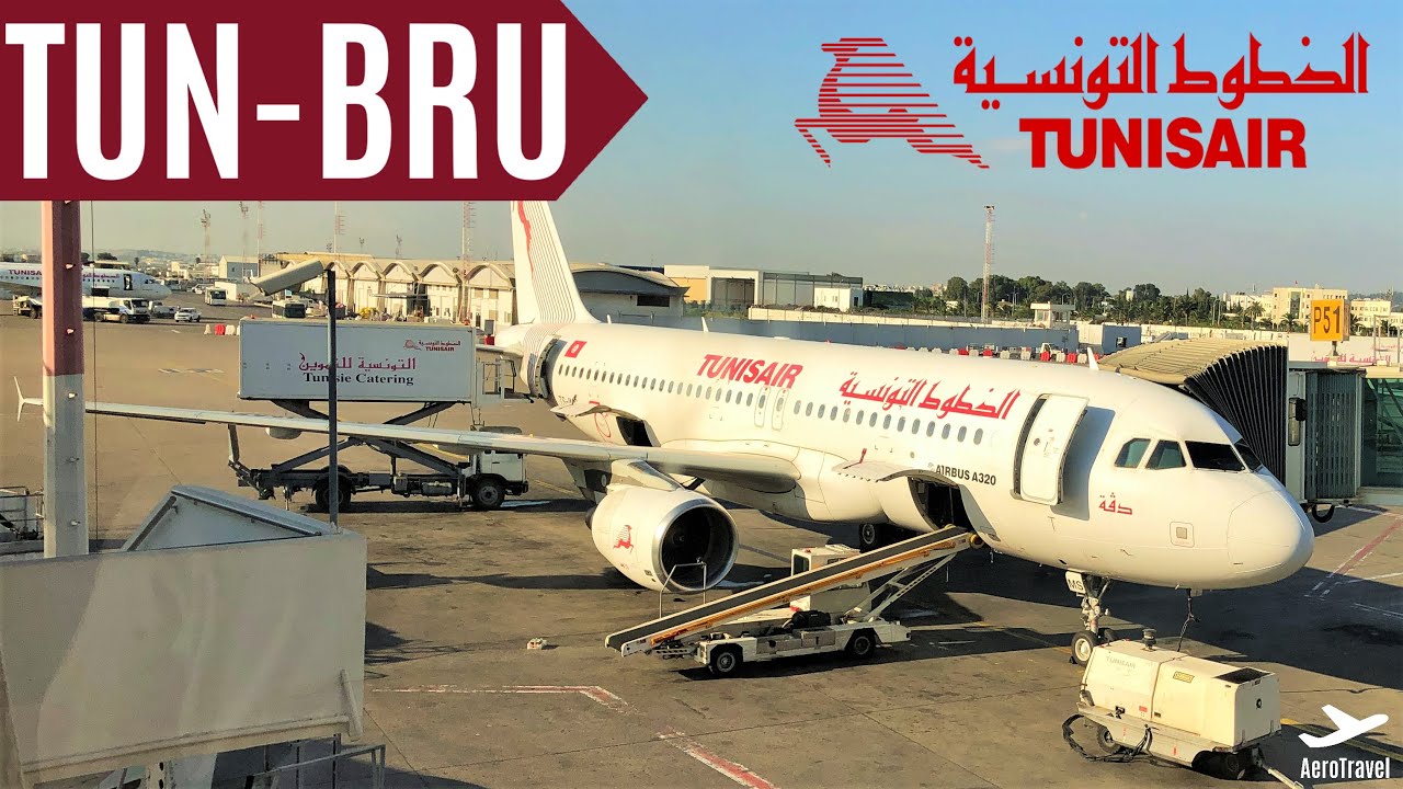 TUNISAIR TRIPREPORT | TUNIS - BRUSSELS | TU788 | AIRBUS A320 | GOOD LEGROOM in ECONOMY | ULTRA HD