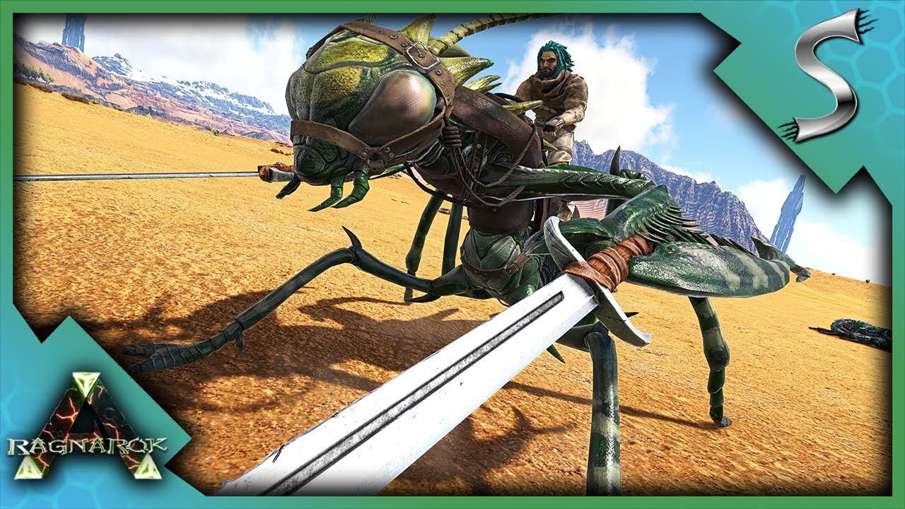 TAKING OUR SCHOOL PHOTOS + MANTIS TAMING! - Ark: RAGNAROK [DLC Gameplay S3E20]
