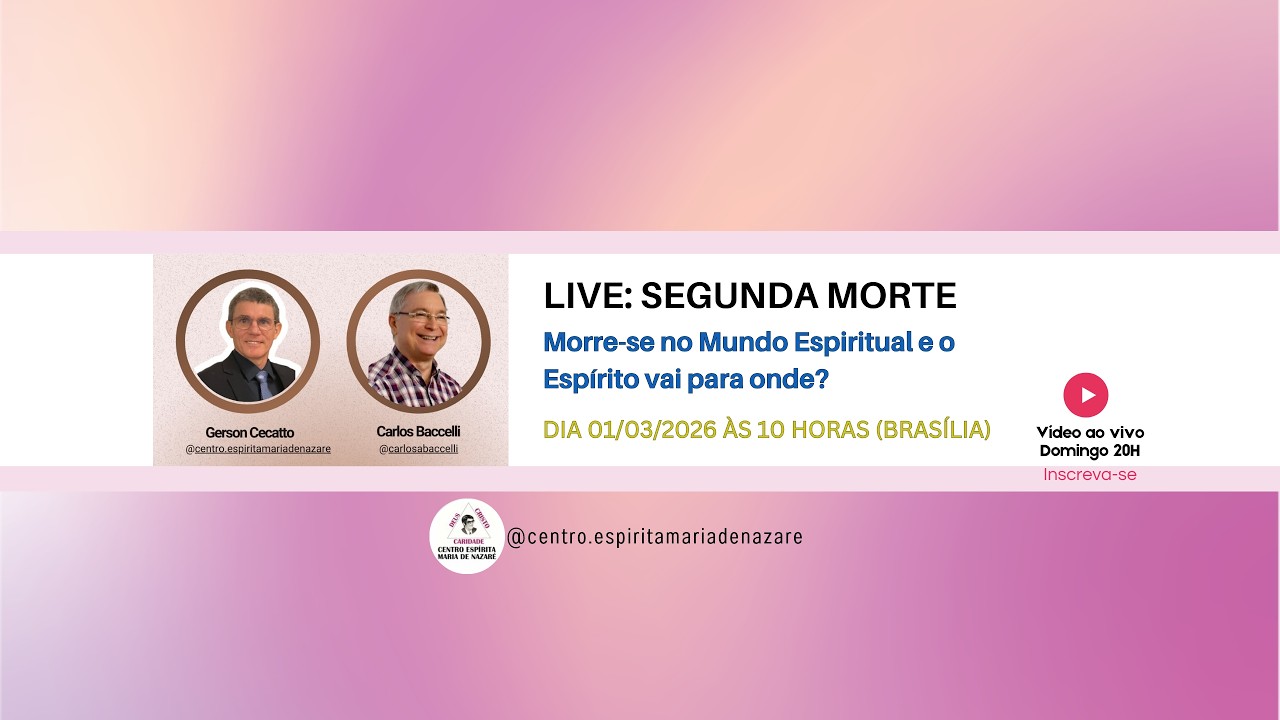 A SEGUNDA MORTE - LIVE COM CARLOS BACCELLI (01/03/2026)